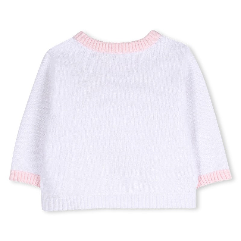 Cardigan With Buttons U22113 10P BILLIEBLUSH 