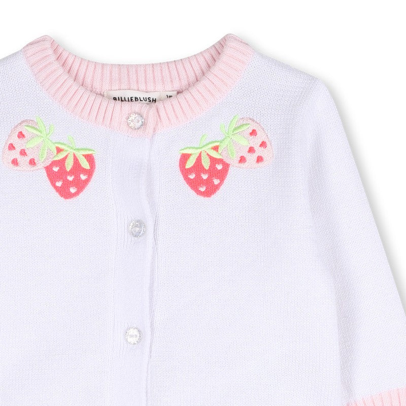 Cardigan With Buttons U22113 10P BILLIEBLUSH 