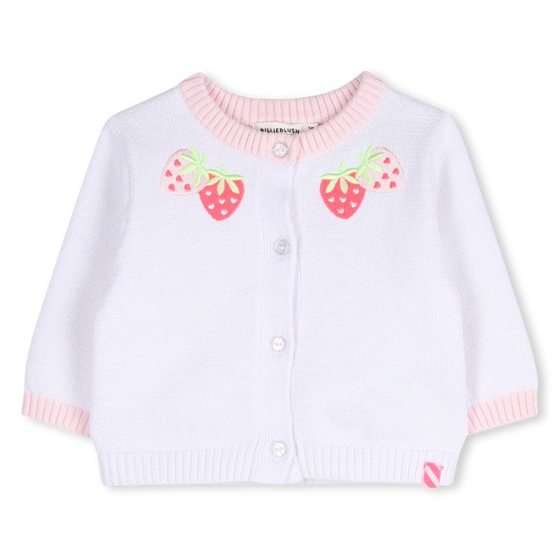 Cardigan With Buttons U22113 10P BILLIEBLUSH 