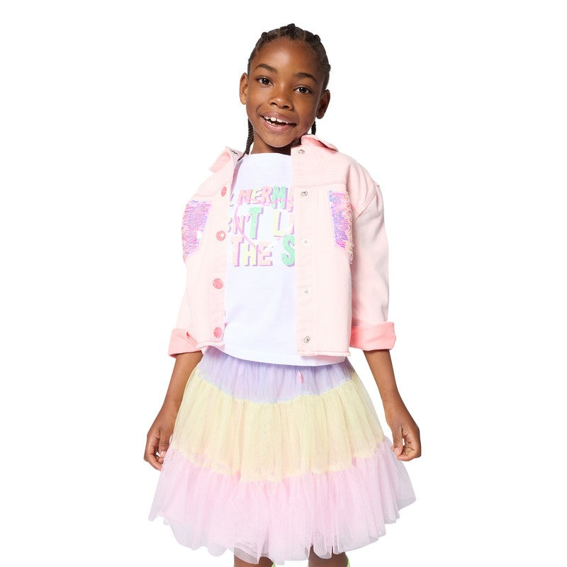 Jacket With Pockets U22156 S51 BILLIEBLUSH 