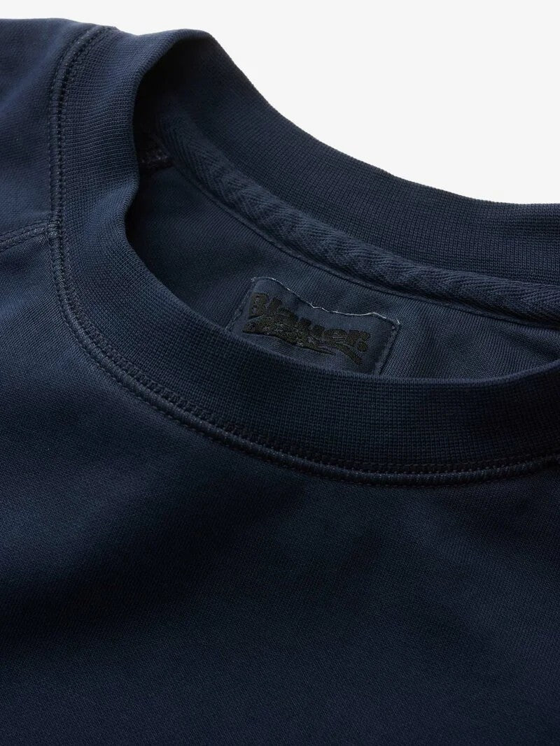 Maglia Lathrop 26SBLUF03149 890 BLAUER 