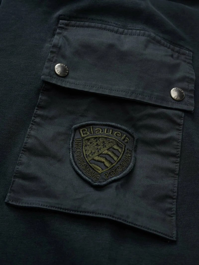 T-shirt Elmontys 26SBLUH01476 895 BLAUER 