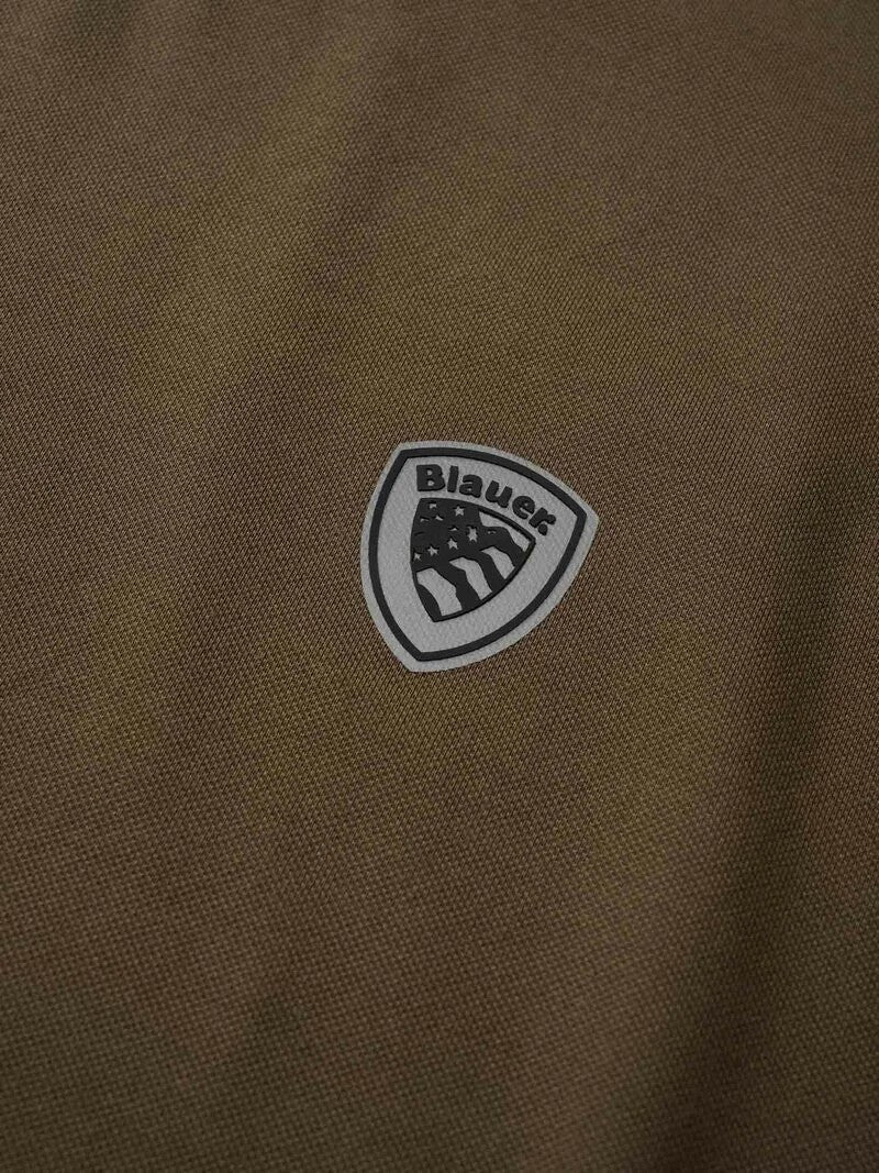 T-shirt scudo cangiante Jan 26SBLUH02065 60H BLAUER 