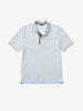 Parkson polo shirt with double stripe logo