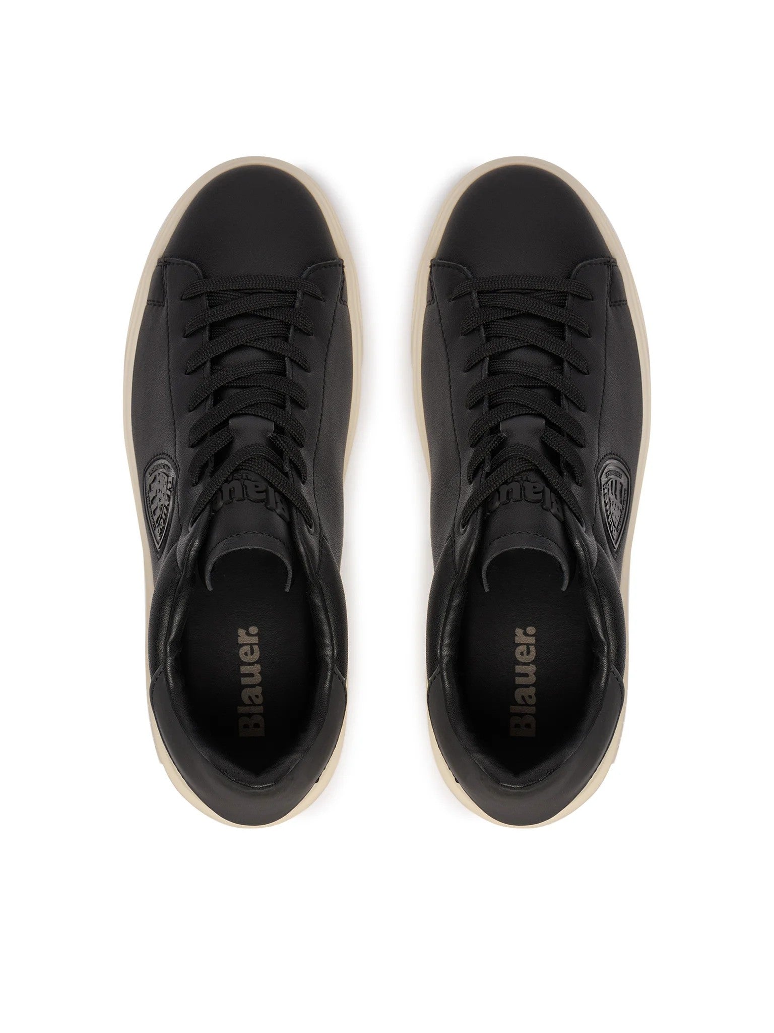 Sneakers Buck S6BUCK07LEA BLK BLAUER SHOES 