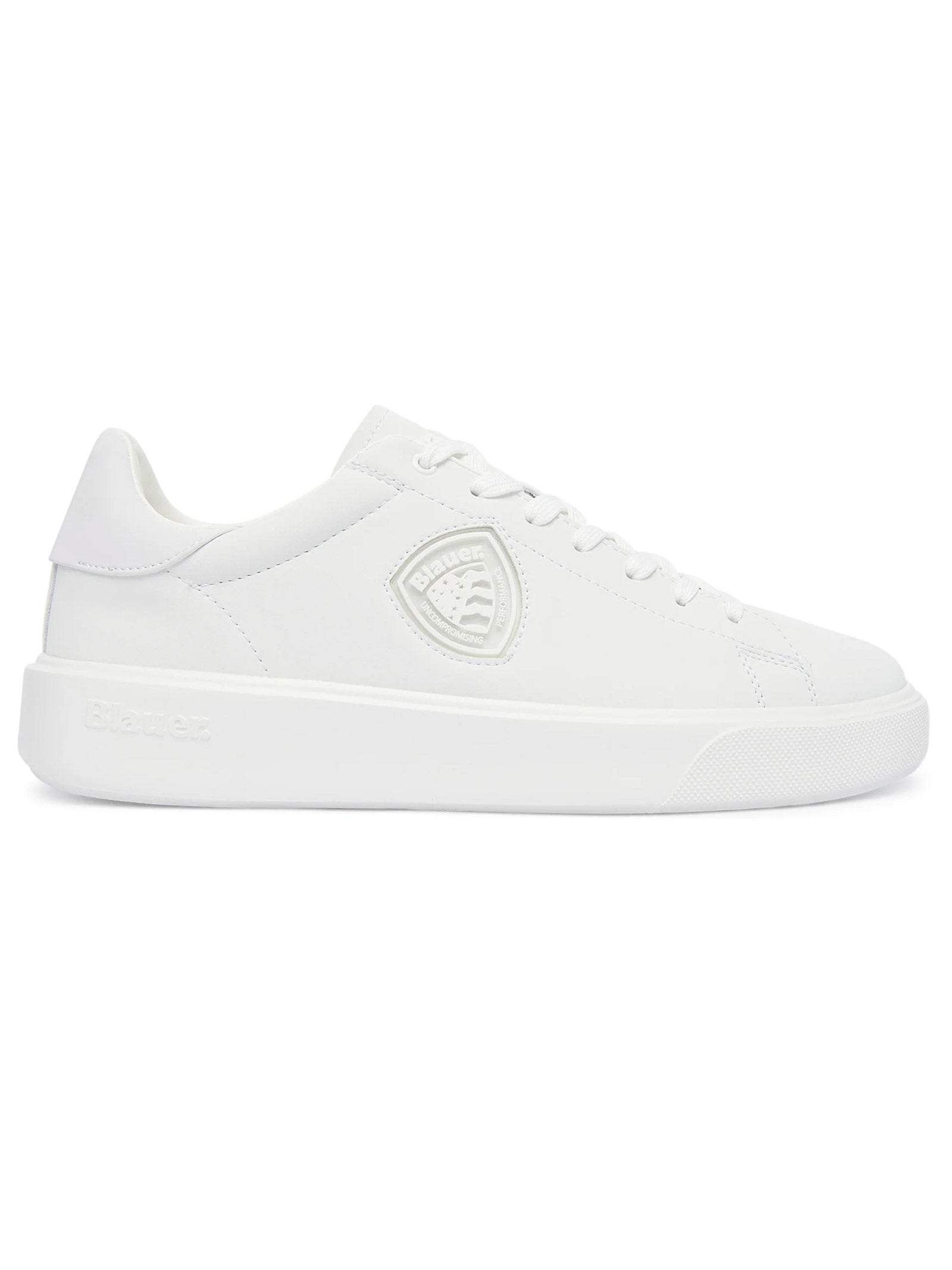 Sneakers Buck S6BUCK07LEA WHI BLAUER SHOES 