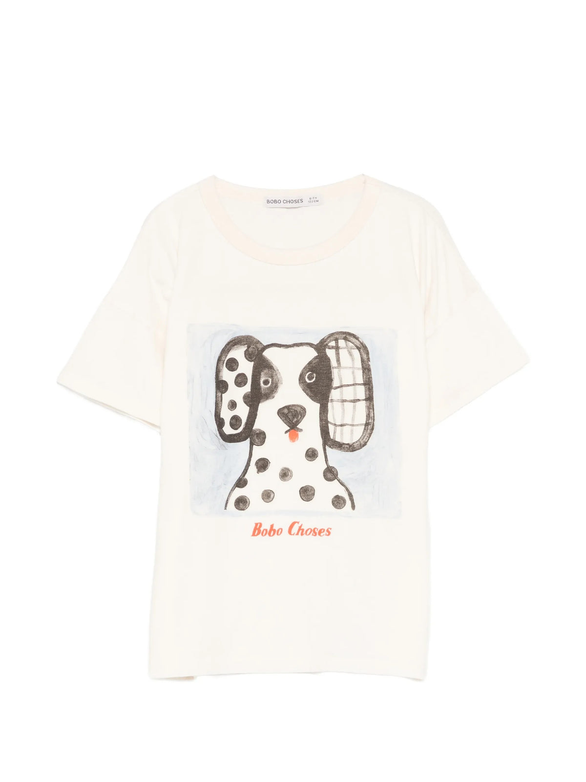 T-shirt Van Dog con stampa B126AC009 101 BOBO CHOSES 