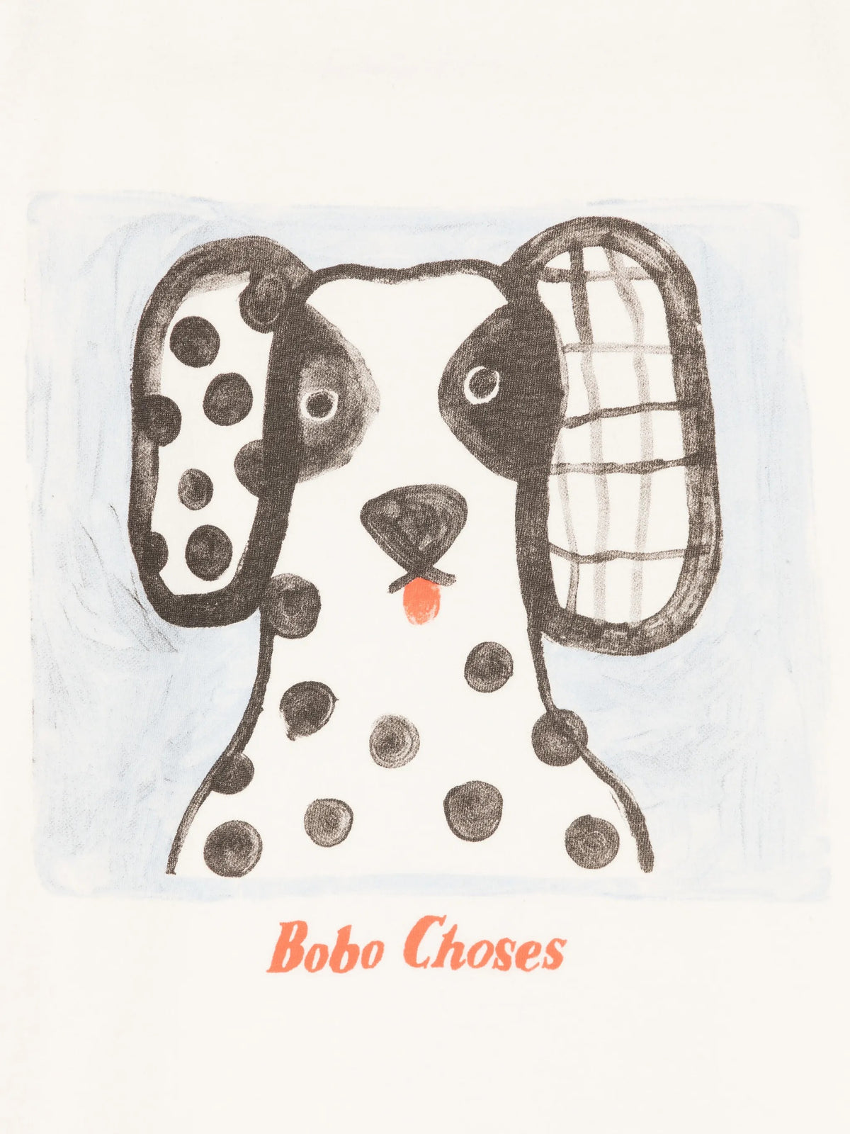 T-shirt Van Dog con stampa B126AC009 101 BOBO CHOSES 