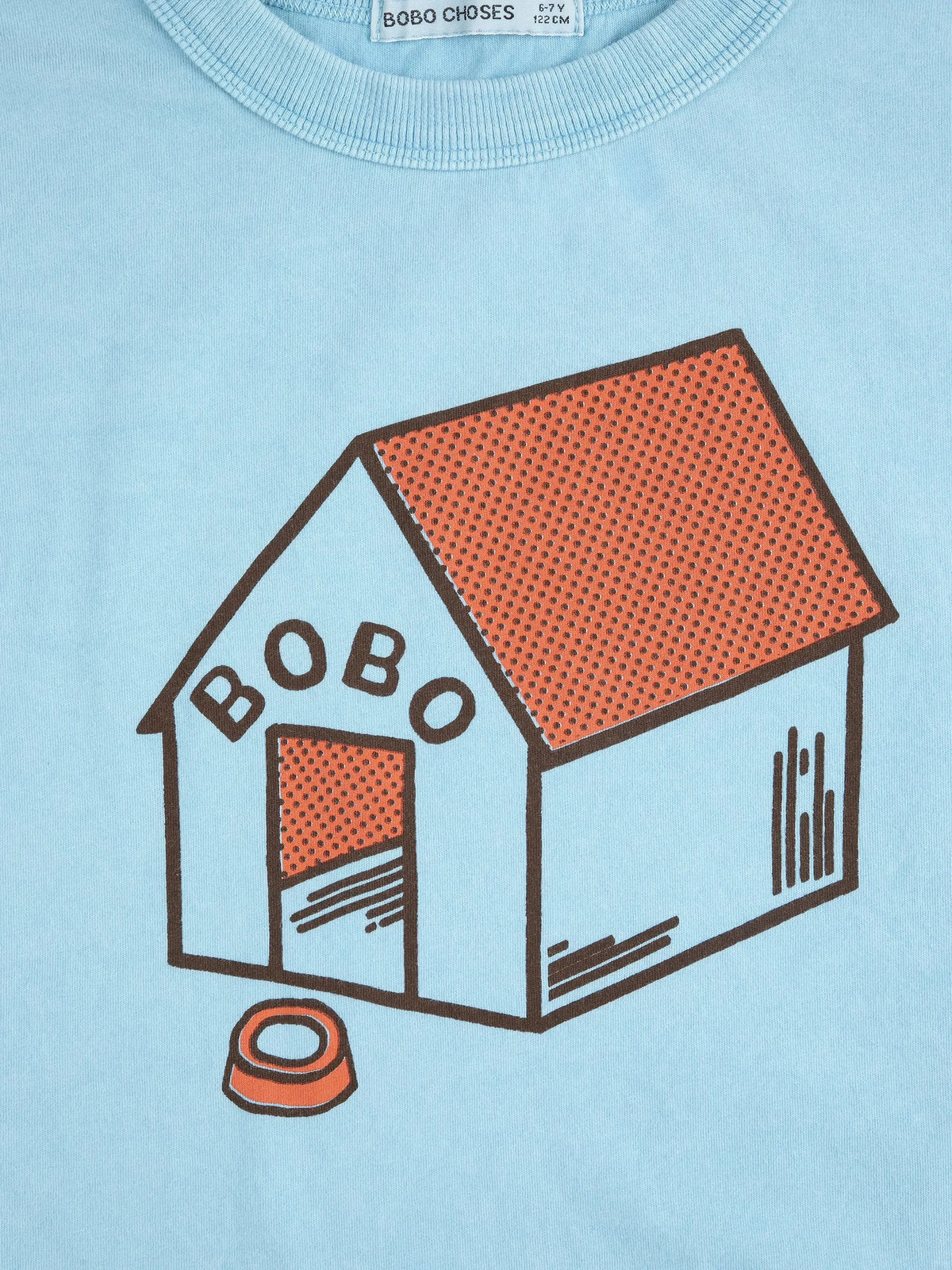 T-shirt pickles is at home con stampa B126AC015 451 BOBO CHOSES 