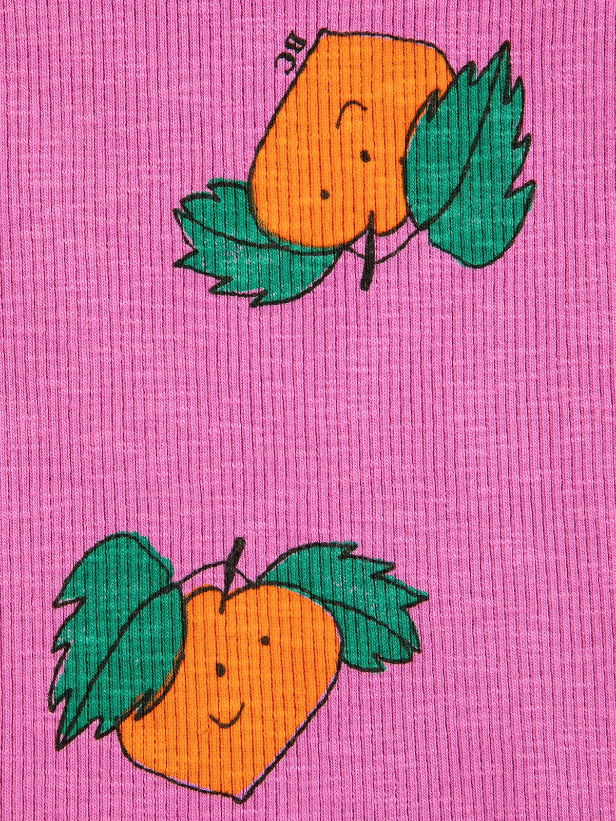 Top tangerine con stampa B126AC028 511 BOBO CHOSES 