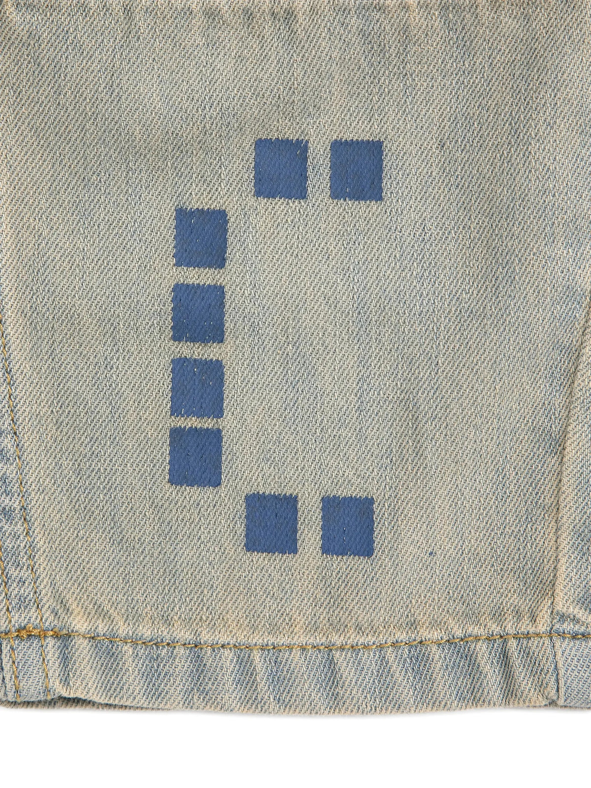 Jeans con stampa logo B126AC098 461 BOBO CHOSES 