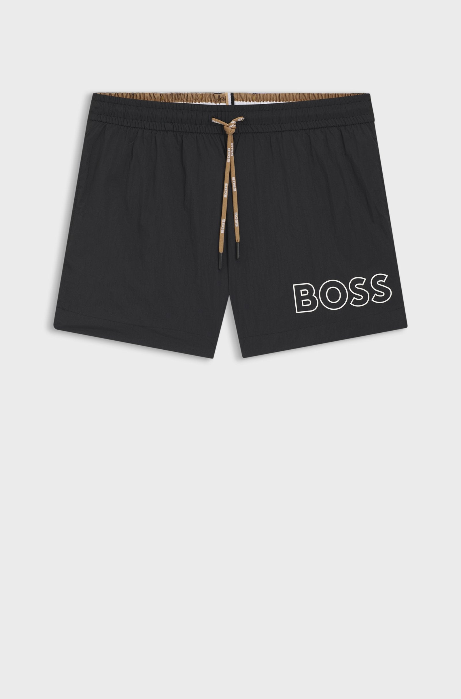Boxer da mare con logo stampato a contorno 50469280 005 BOSS 