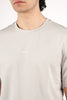 T-shirt con logo a contrasto