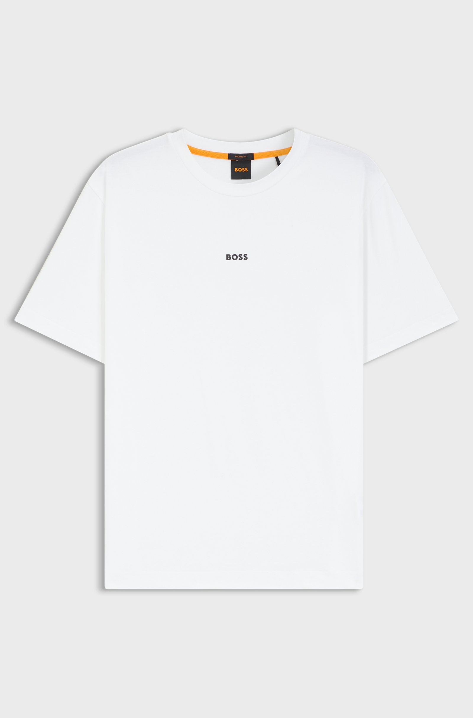 T-shirt con  logo a contrasto 50473278 100 BOSS 