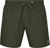 Men's swimming trunks with signature stripes and logo
