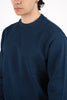 Felpa relaxed fit in terry di cotone con logo a contrasto