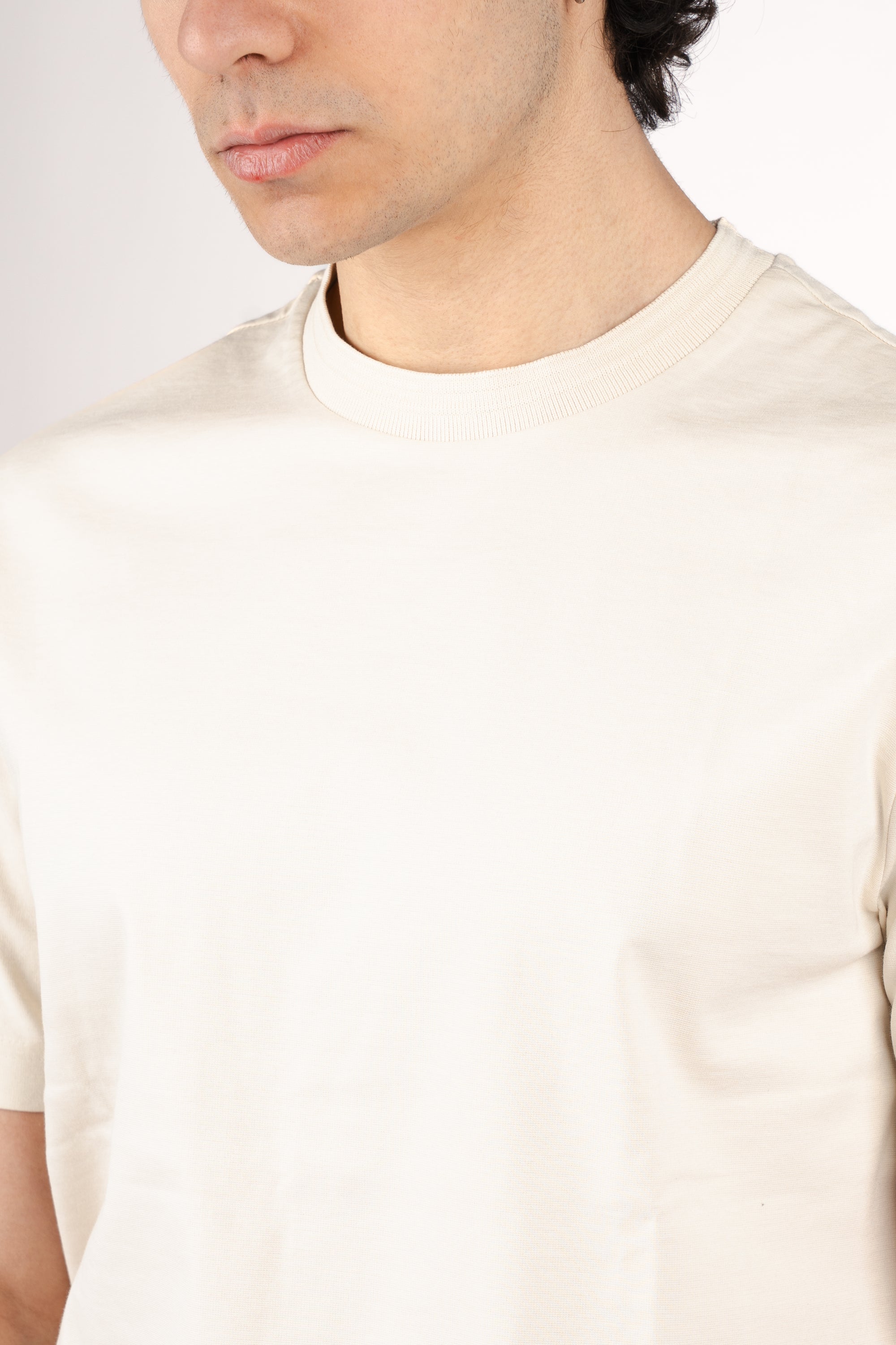 T-shirt con monogramma interno 50554180 131 BOSS 