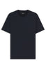 T-shirt with internal monogram in mixed cotton