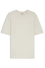 T-shirt regular fit in misto cotone mercerizzato