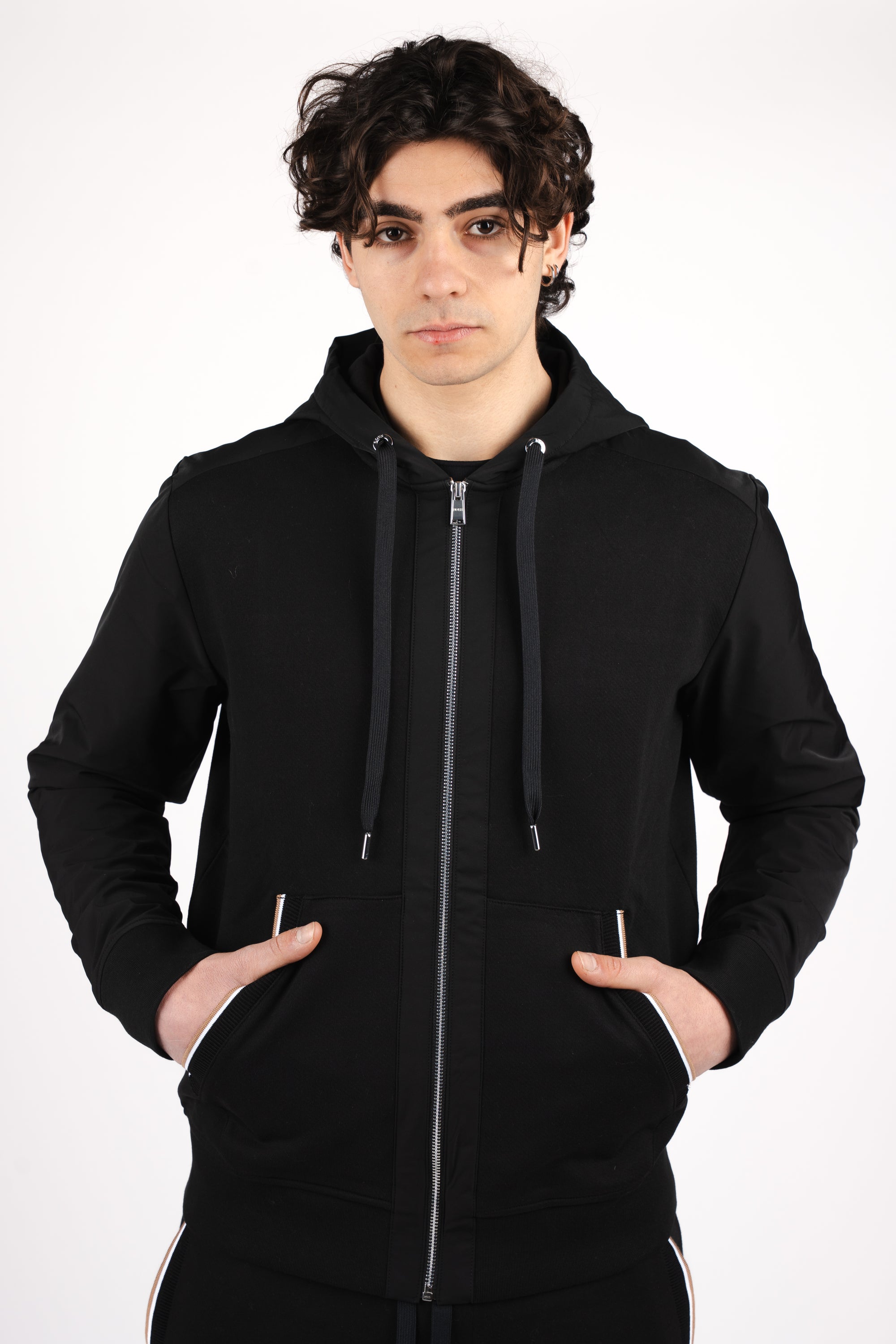 Felpa con cappuccio 50555115 001 BOSS 