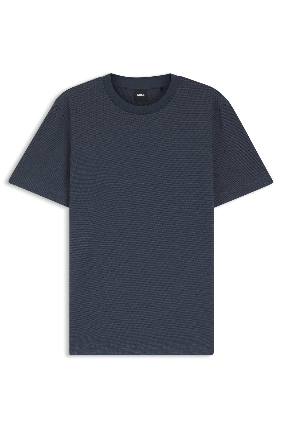 T-shirt in cotone con struttura a bolle 50555163 404 BOSS 