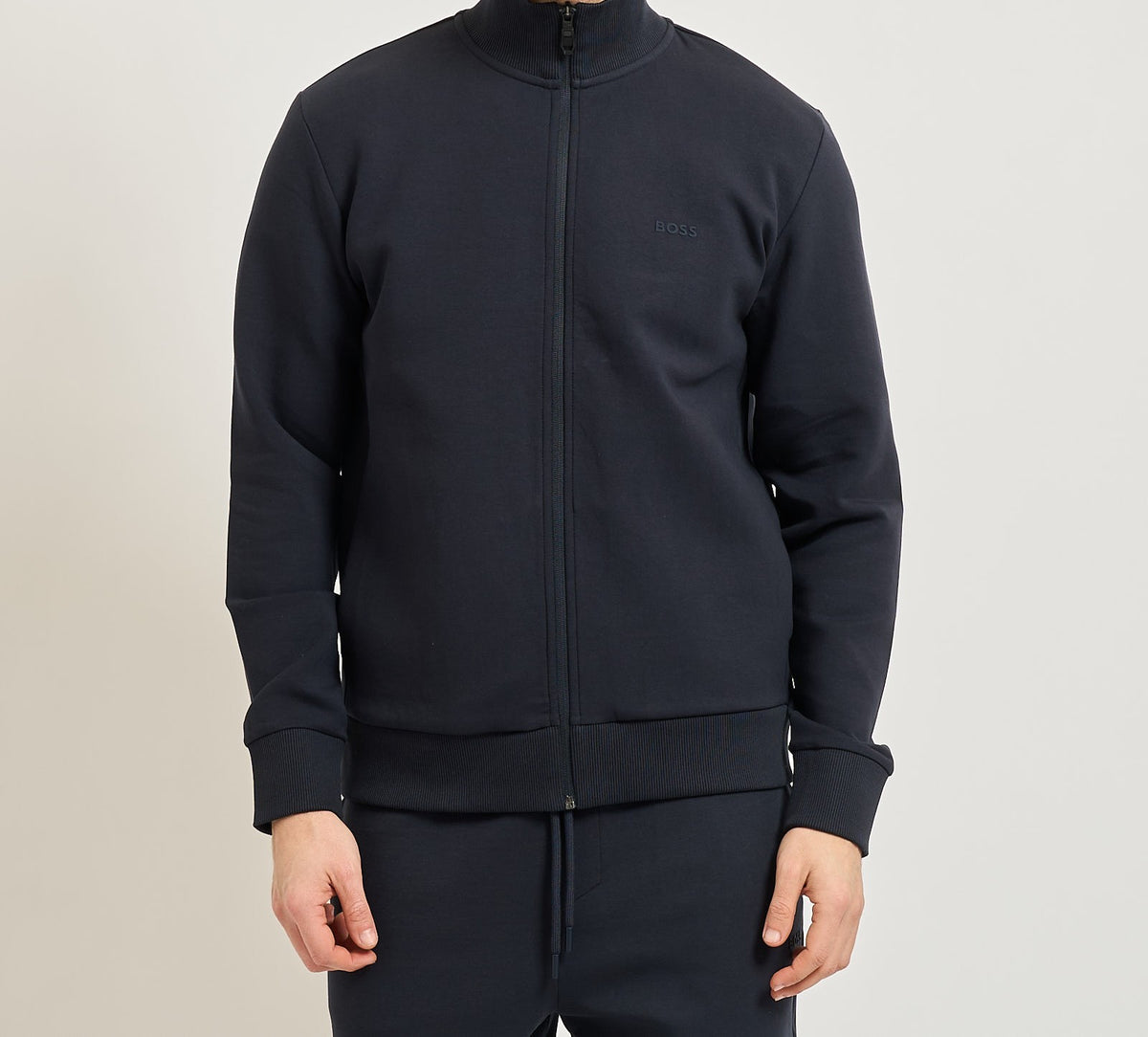 Felpa skaz full zip 50555496 402 BOSS 