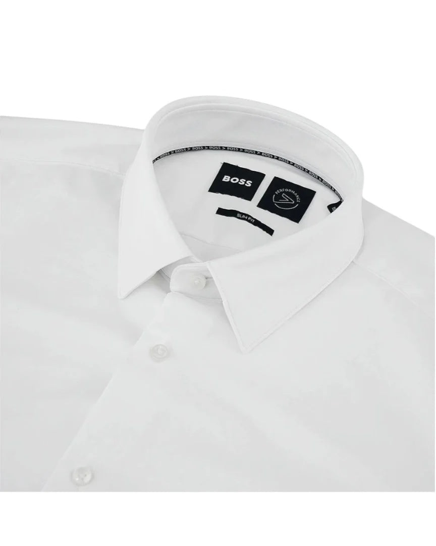 Camicia Hank maniche lunghe 50555747 100 BOSS 