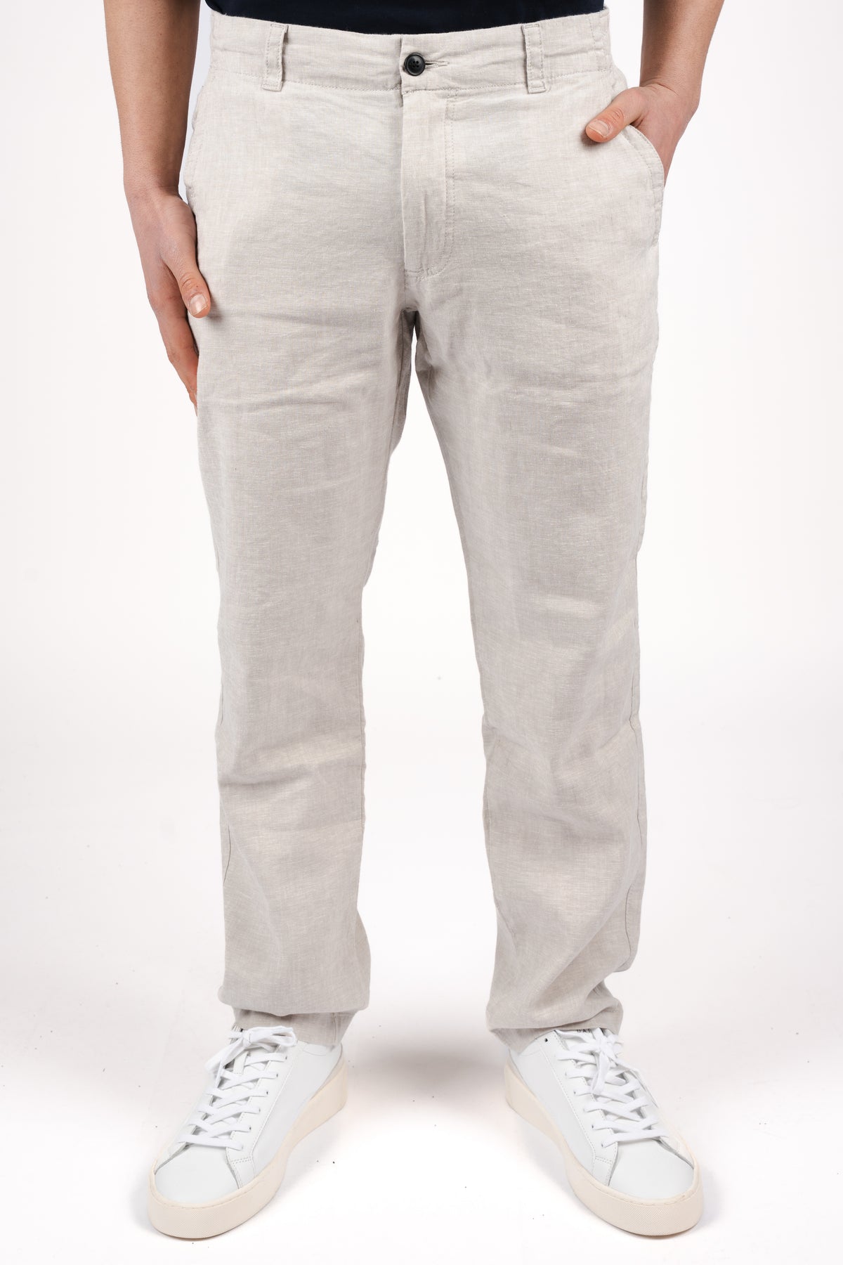 Pantaloni con dettaglio logo 50559595 070 BOSS 