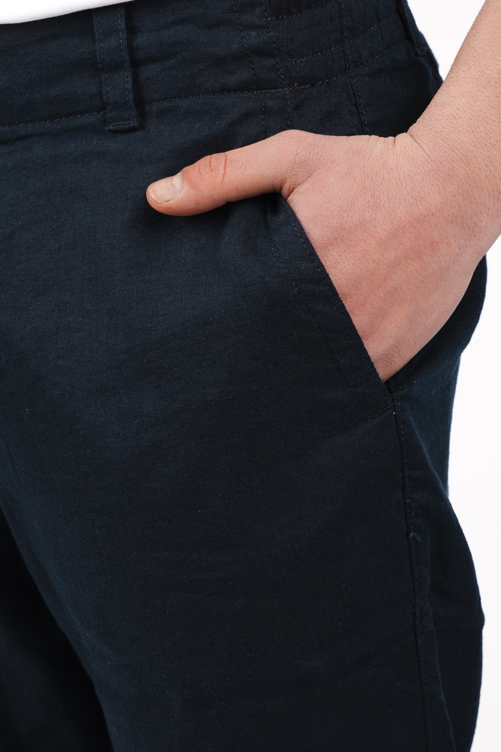 Pantaloni con dettaglio logo 50559595 404 BOSS 