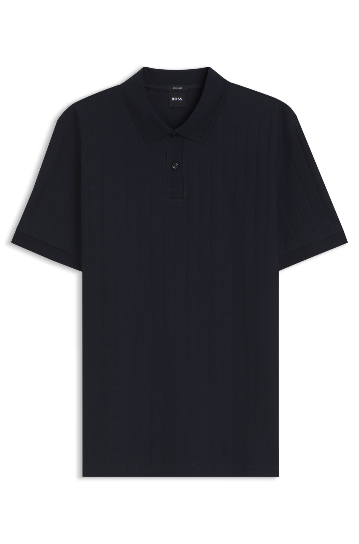 Polo a righe verticali in cotone mercerizzato 50559609 404 BOSS 
