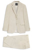 Slim-fit two-piece suit in fabric
