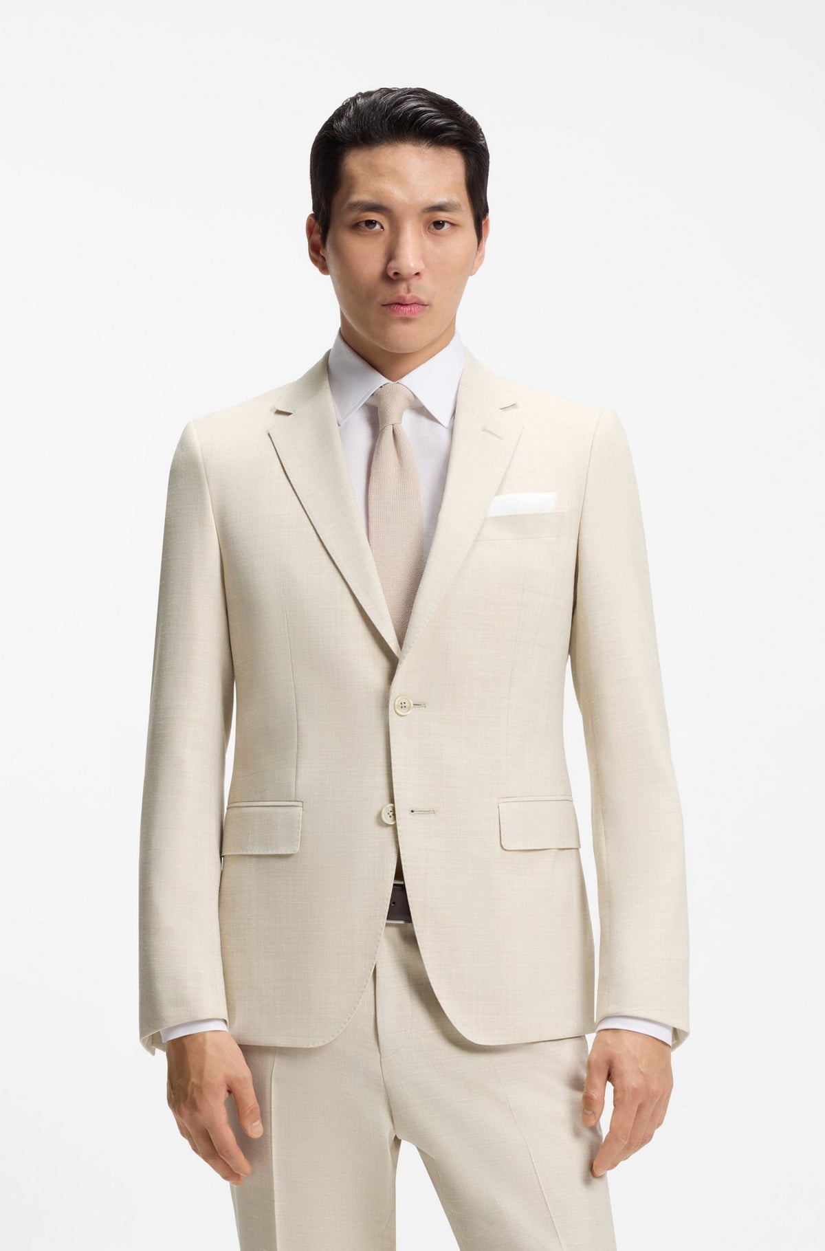 Abito due pezzi slim-fit in tessuto 50561834 286 BOSS 