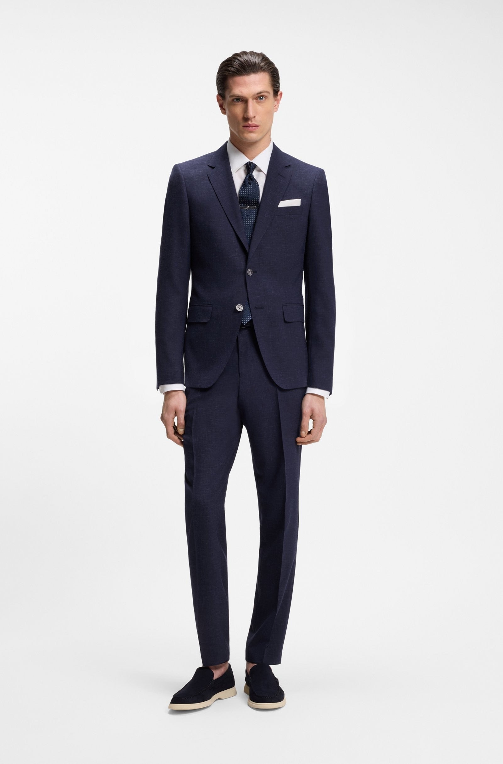 Abito due pezzi slim-fit in tessuto 50561834 404 BOSS 
