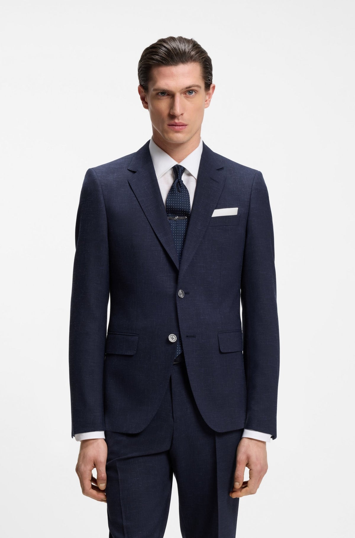 Abito due pezzi slim-fit in tessuto 50561834 404 BOSS 