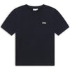 T-shirt con logo a contrasto