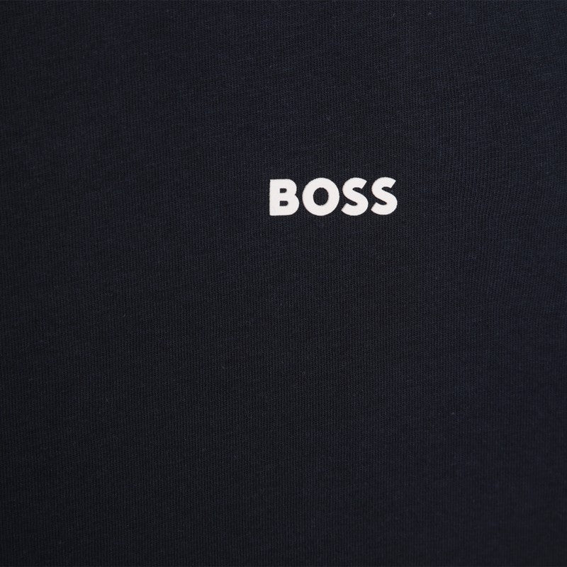 T-shirt con logo a contrasto J25P23 849B BOSS 
