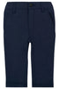 Pantaloni da neonato in cotone con patch a contrasto sul retro