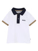 Short-sleeved polo shirt with Logo