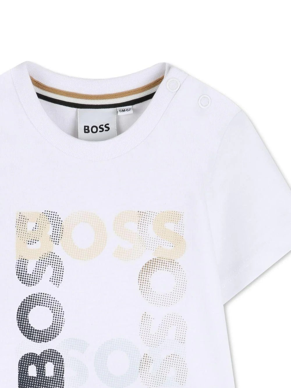 T-shirt con logo stampato J52882 10P BOSS 