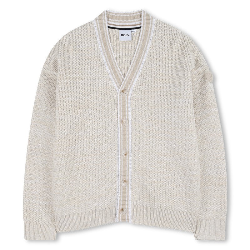 Cardigan con bottoni J52936 249B BOSS 