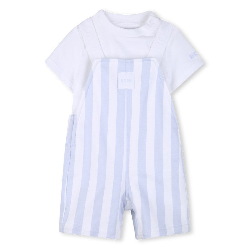 Salopette con T-shirt J53038 771 BOSS 