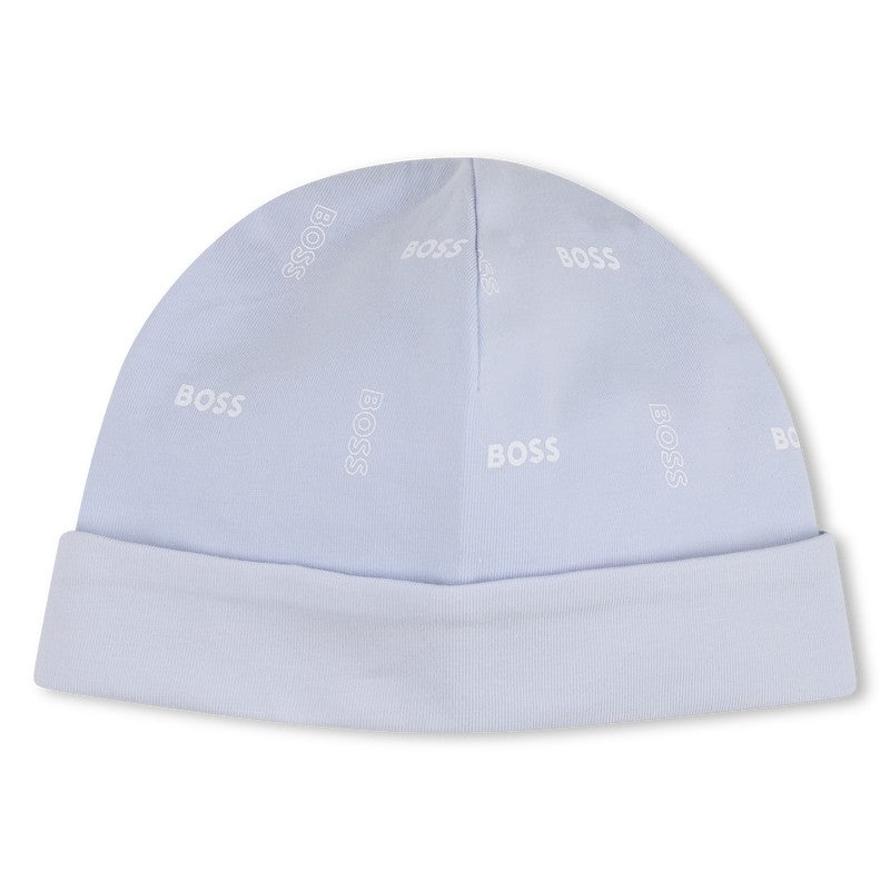 Set pigiama con bavetto e cappellino J53045 771 BOSS 