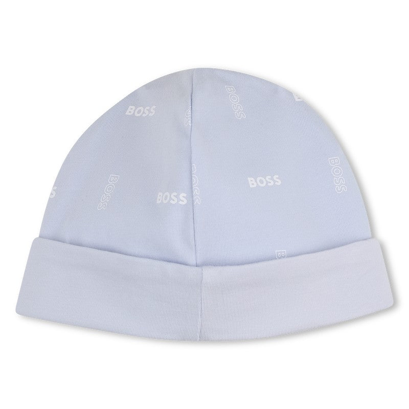 Set pigiama con bavetto e cappellino J53045 771 BOSS 