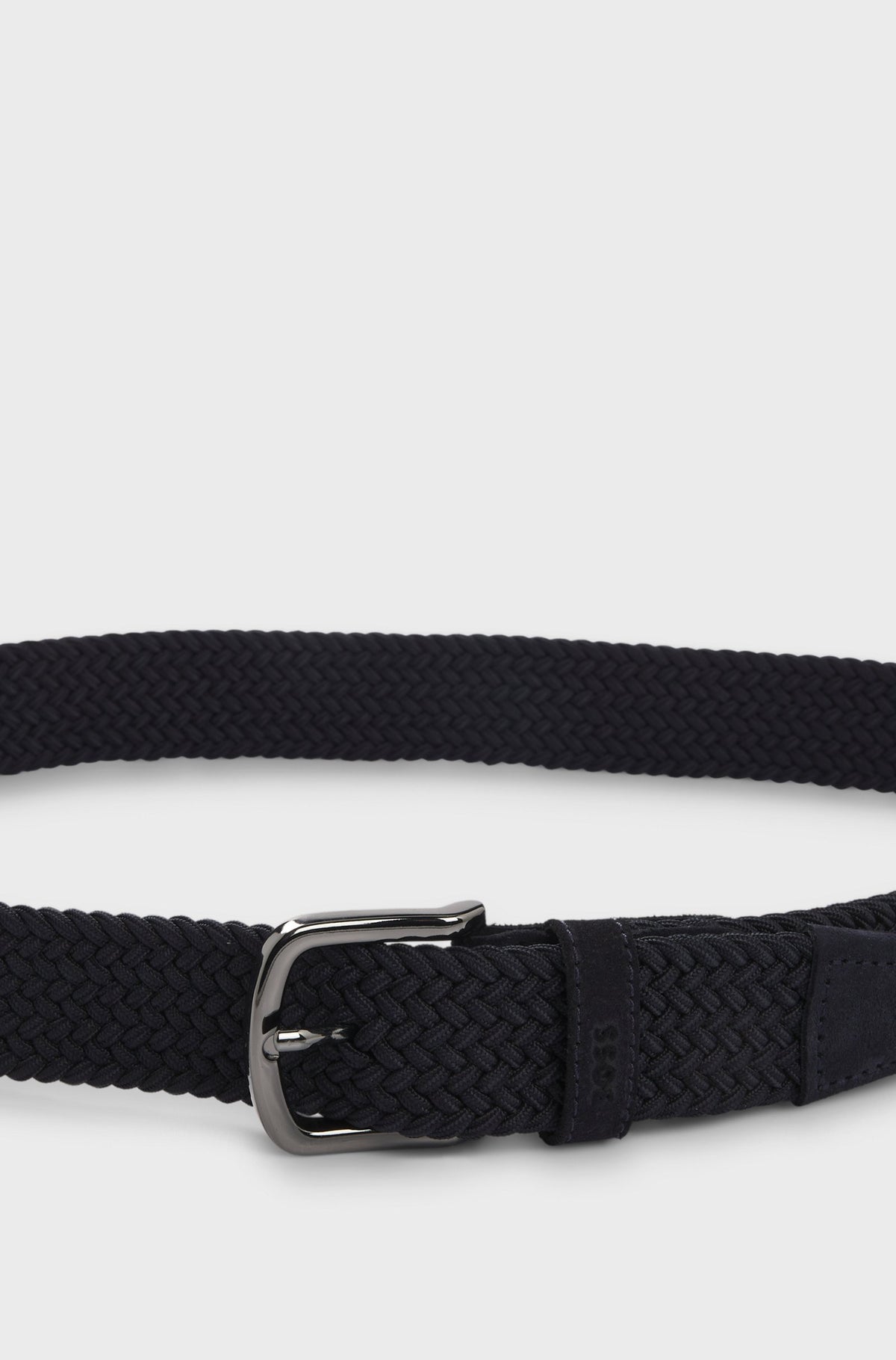 Cintura intrecciata con rifiniture in pelle 50537169 401 BOSS ACCESSORIES 