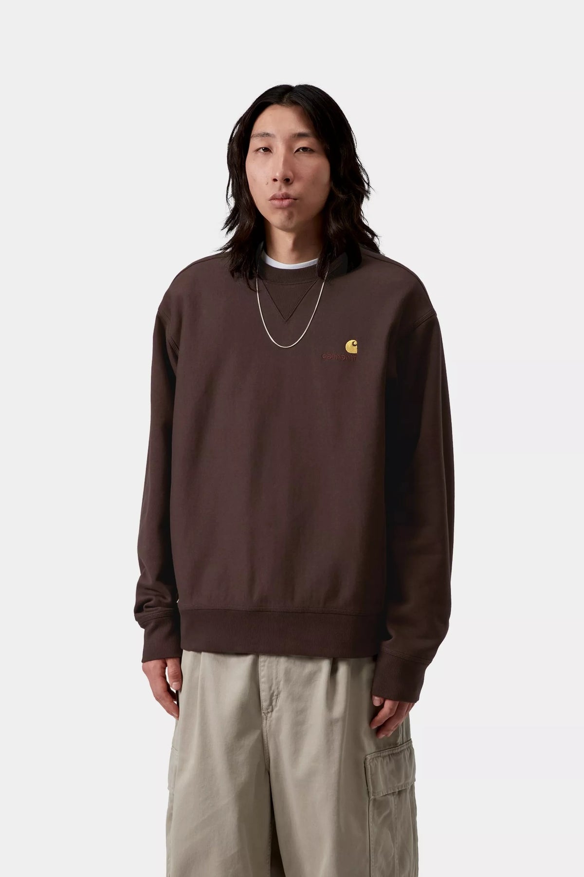 American Script Sweatshirt I025475 33HXX CARHARTT WIP 