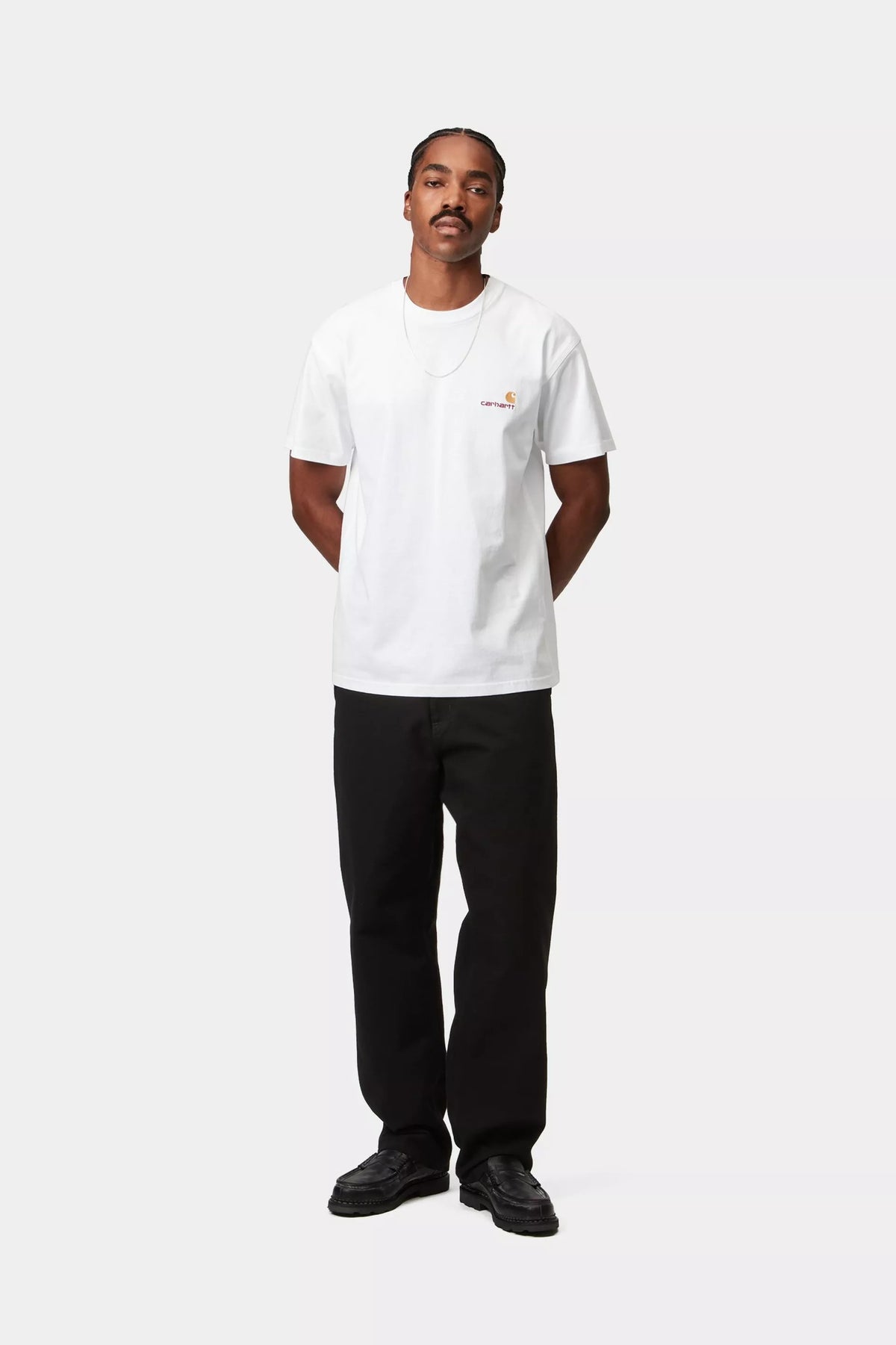S/S American Script T-Shirt I029956 02XX CARHARTT WIP 