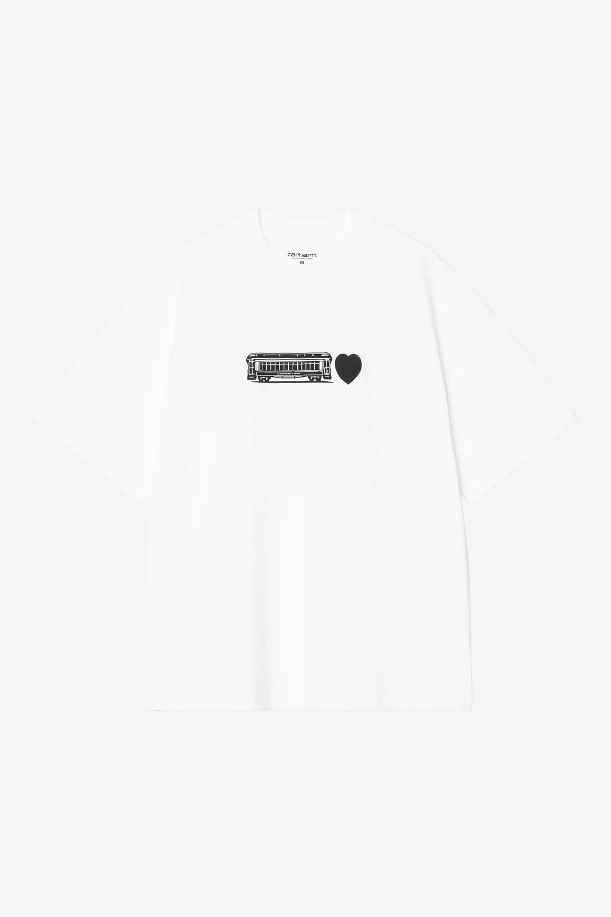 S/S Deconstructed Label T-Shirt I036008 02XX CARHARTT WIP 