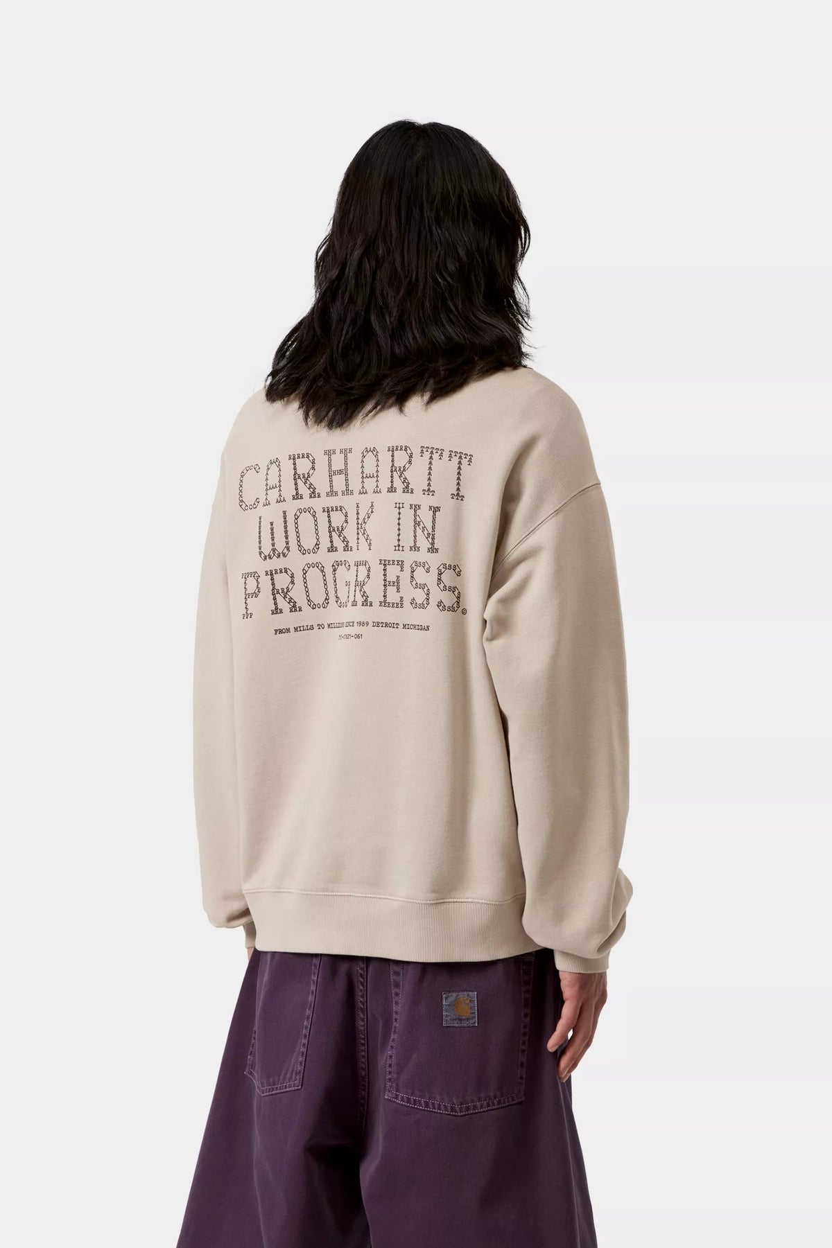 Punched Sweatshirt I036039 3GEXX CARHARTT WIP 