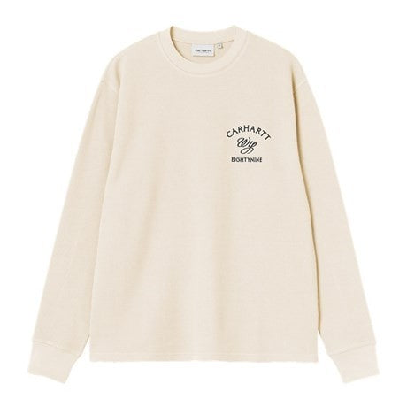 L/S Eightynine Waffle T-Shirt I036184 1K6XX CARHARTT WIP 