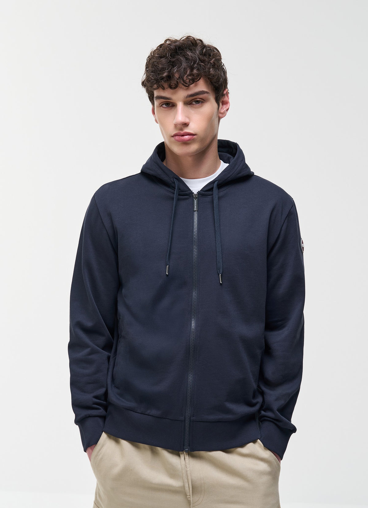 Felpa con cappuccio e full zip 82401AZ 68 COLMAR 